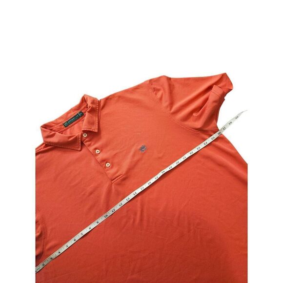 Southern Tide Club men's 2XL performance polo stretch skipjack Logo Pink - Picture 4 of 7